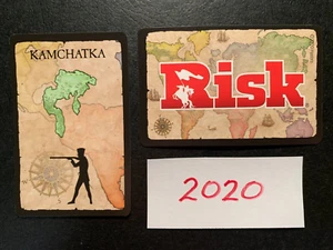 Risk 2020 KAMCHATKA  TERRITORY CARD Game Replacement Card Hasbro - Picture 1 of 2