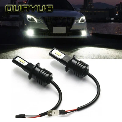 Faros antiniebla LED 6000 k blanco brillante 2 piezas 80 W para Nissan Máxima 2004 2005 2006 Foto 1 de 4