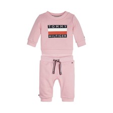 Tommy Hilfiger Baby Tommy Tracksuit Tutina Bambino KN0KN01121 TF4 Sea Pink