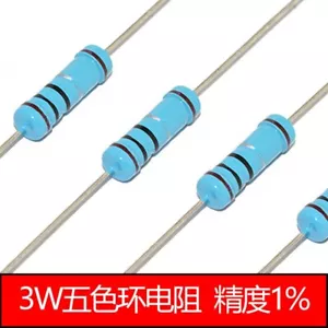 20 Stück 2,4K 2,7K 3K 3,3K 3,6K 3,9K 4,3K 4,7K 5,1K Ohm Ω 3Watt Metallfilm Widerstand - Bild 1 von 5