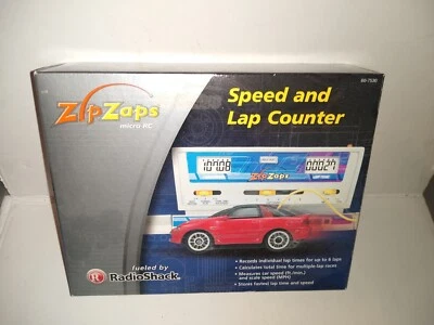 ⭐️ RadioShack ZipZaps Micro RC Speed and Lap Counter - 1/64 Scale - Image 1 of 4