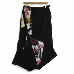 Alain Weiz Skirt Black EU 42 Polyester Women's Graphic Print Smart Preloved - Picture 1 of 24