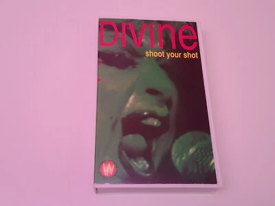 Divine - Shoot Your Shot VHS UK PAL Video Wide Angle Collector's Edition - Bild 1 von 4