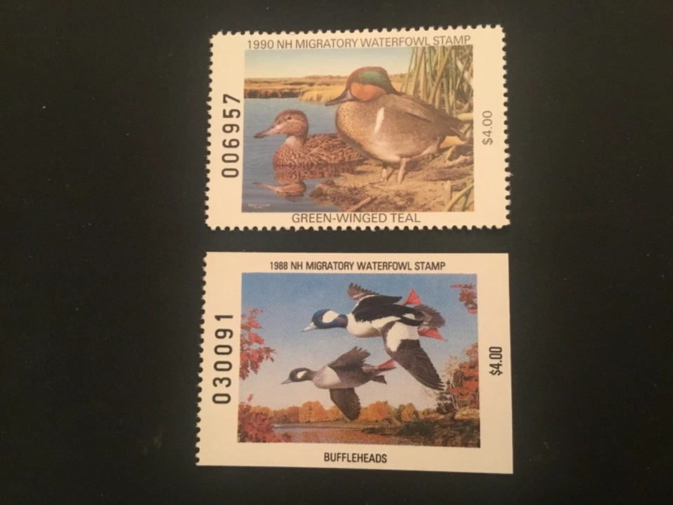 ICOLLECTZONE  US New Hampshire 88, 90 Duck Stamps VF NH - Image 1 of 1