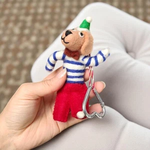 FlexFilz Collection dolce vero feltro ciondolo handmade bag charm portachiavi - Foto 1 di 7