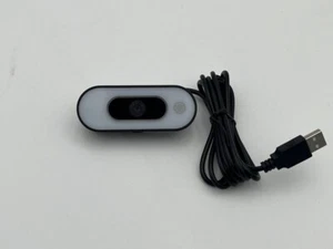 Webcam 1080P avec Ring Light, Micro, Housse de Confidentialité, Trépied pour PC/Mac/Zoom/Skype - Photo 1/9