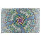Mandala Trippy Stained Glass Spring Birds All Over Hand Towel