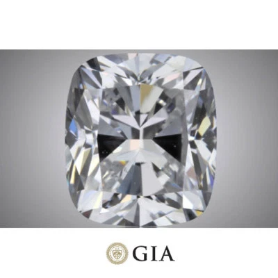 2 carat Cushion cut Diamond GIA certificate D color VS1 clarity loose VG - Image 1 of 3