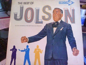 AL JOLSON 1962  decca DXA  DELUX 2 RECORD SET   THE BEST OF AL JOLSON  PLAYED EX - Picture 1 of 8