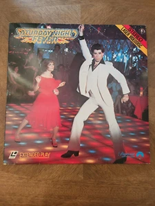"Saturday Night Fever" Laserdisc LD Extended Play - 1977 John Travolta - Imagen 1 de 6