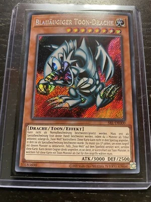 Yu-Gi-Oh! Blauäugiger Toon-Drache Secret Rare SRL 25th Anniversary Near Mint - Bild 1 von 4