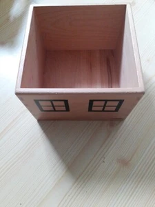 Holzkiste Holztruhe Tischdekoration Kinder Aufbewahrung Ikea Haus massiv Rechtec - Bild 1 von 13