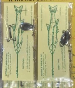 2 Packs Duty’s Invisible Minnow Rig No. 7 - Picture 1 of 1