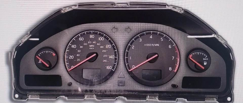 沃尔沃 2002 2003 仪器集群维修服务 S60 或 S80 V70 XC70 XC90 — 第 1/1 张图片