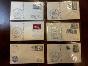Apollo 15 Space July-Aug 1971 CHILE 6 Covers Tracking Stations !! - Picture 1 of 2