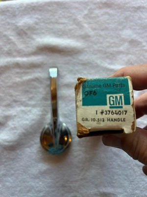 NOS GM 3764017 Door Handle Buick Pontiac Cadillac Oldsmobile Chevrolet 1950’s-60 - Image 1 of 4
