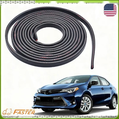 Protector de borde de puerta en forma de U para Toyota de 10 pies moldeado borde tira protector de sello Foto 1 de 4