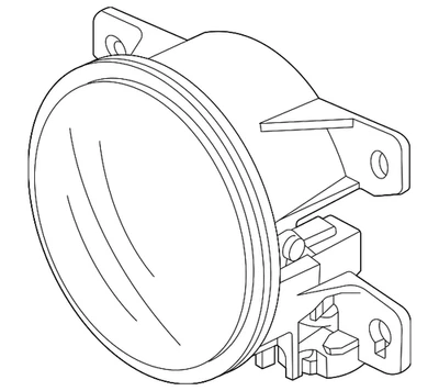 Conjunto de lâmpada de neblina genuína Honda 33900-T20-A01 - Imagem 1 de 2