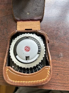 Vintage GE General Electric Type PR-1 Exposure Meter Light Meter w/Case - Picture 1 of 5
