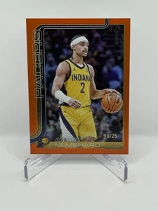 2025-26 Topps #52 - Andrew Nembhard - Orange Rainbow Foil 10/25 Pacers - Bild 1 von 2