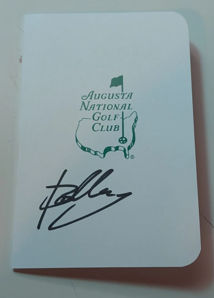 Jose Luis Ballester Signed Augusta National Scorecard Autograph JSA COA Masters - Image 1 of 1