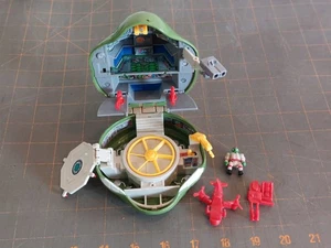 TMNT Mini Micro mutants Leonardo playset Military Raphael Drone Incomplete - Picture 1 of 10