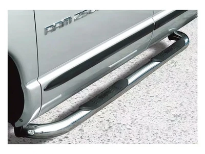 Go Rhino 4000 Series Polished Nerf Bars Fit 80-99 Ford F250, 80-97 F350 Crew Cab - Imagem 1 de 3