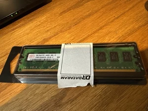 HYNIX Desktop RAM 2GB 2RX8 PC2-6400U-666-12 Memory HYMP125U64CP8-S6 AB-C New! - Picture 1 of 2