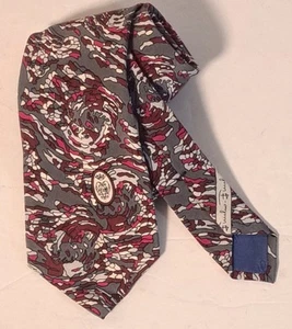 Emilio Pucci 100% Pure Silk Necktie Tie - Picture 1 of 6