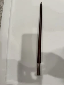 Conductor’s baton: Wood With Silver Tips.  “Run For Your Life” Engraved On End - Picture 1 of 4