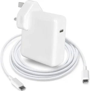 Cargador súper rápido 96 W, cargador Mac Book Pro, cargador USB C adaptador de corriente para computadora portátil C - Imagen 1 de 7