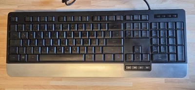 Tastatur Computer USB A Kabel beleuchtet - Bild 1 von 3