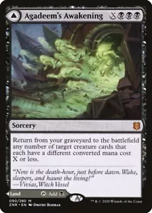 MTG Magic the Gathering Agadeem's Awakening (90/493) Zendikar Rising LP - Picture 1 of 1