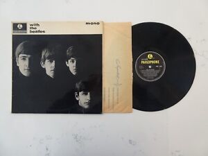 WITH THE BEATLES LP MEGA RARE 1963 UK PARLOPHONE MONO w/ DOMINION CREDIT~KT TAX!