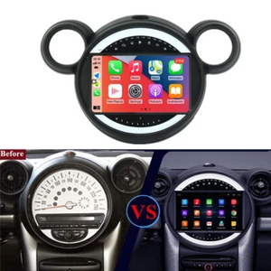 Android Auto Car Radio for Mini Cooper R56 R60 Carplay GPS Navigation HeadUnit - Picture 1 of 11