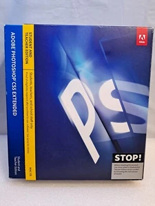 Adobe Photoshop CS5 Extended For Mac Student Teacher Edition Education w/ Code - Picture 1 of 10