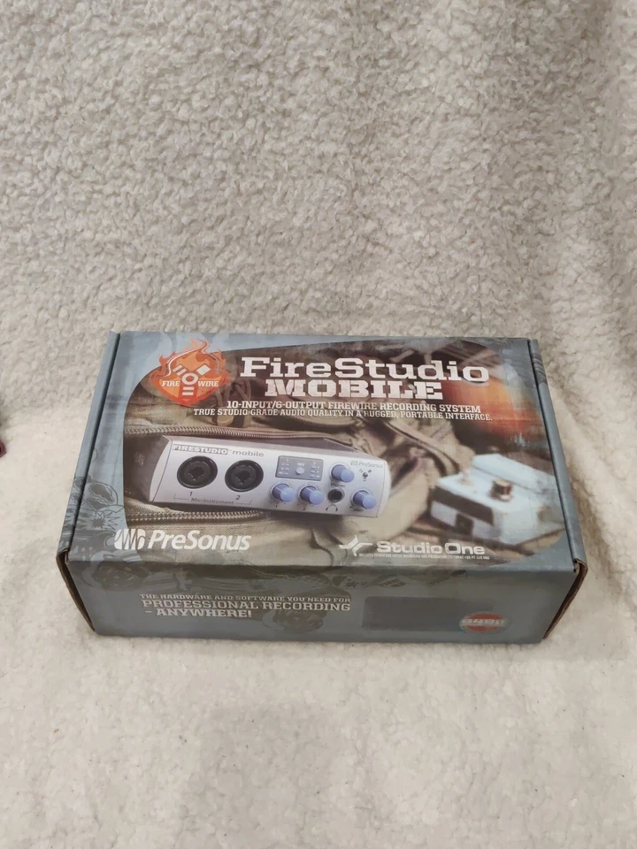 PreSonus FireStudio Mobile Recording Interface with FireWire Card - Brand New - Image 1 of 4