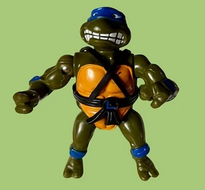 TMNT VINTAGE 1990 Wacky Action Sword Slicin’ Leonardo Figure Loose Playmates - Picture 1 of 4