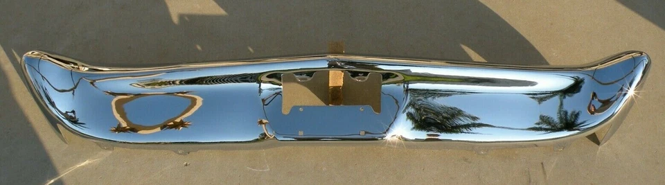 PARAGOLPES DELANTERO FORD GALAXIE 500 XL LTD NUEVO TRIPLE PLATEADO CROMADO 1968 68 OEM Foto 1 de 4