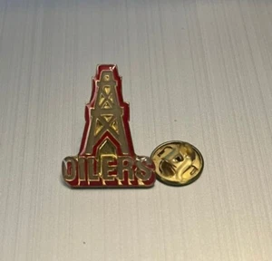 Vintage Houston Oilers NFL Classic Football Mütze Anstecknadel ~ neuwertig - Bild 1 von 1