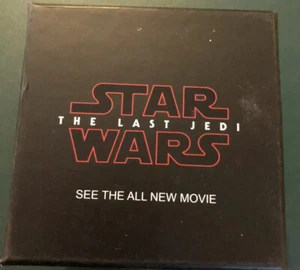 Star Wars The Last Jedi Disney Movie Promotional Watch New in Box Exclusive 2017 - Picture 1 of 3