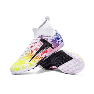 Turf Soccer Shoes Mens Womens Indoor Soccer Cleats FG Football Cleats Big Kid... - Picture 1 of 6