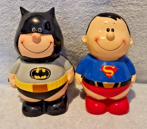 2x Super Hero money box/banks - Batman and Superman - Landmark Concepts - Picture 1 of 7