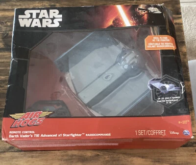 Air Hogs Star Wars Remote Control Darth Vader's TIE Advanced Starfighter #ML - Image 1 of 4