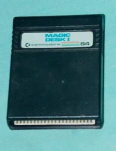Vintage Magic Desk 1 Cartridge For Commodore 64 Computer - Picture 1 of 6