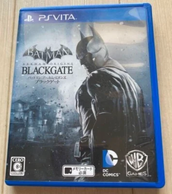 PS Vita Batman Arkham Begins Black Gate 2013 Japanese Games Tested Genuine - Image 1 of 3