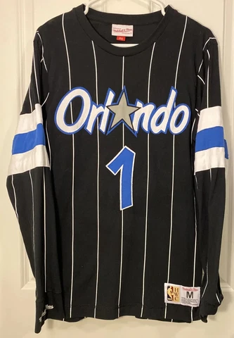 Mitchell & Ness HWC Penny Hardaway Orlando Magic L/S Jersey Shirt Size Men’s M Cover