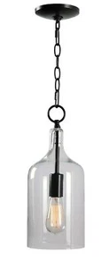 Kenroy Home 91831ORB Capri 1 Light Mini Pendants Small Blackened Oil Rubbed B... - Picture 1 of 7