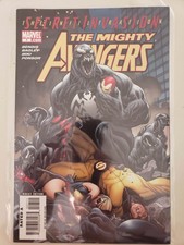THE MIGHTY AVENGERS #7 (2008) MARVEL COMICS FRANK CHO COVER! VENOM BOMB!