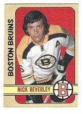 SCARCE 1972 OPC HI #281 NICK BEVERLY ROOKIE NRMT++ - HIGH GRADE CARD !!!!!!!!!